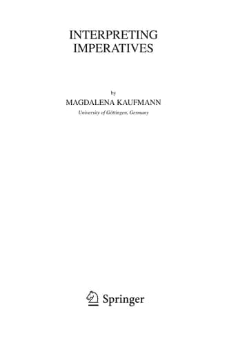 Interpreting Imperatives