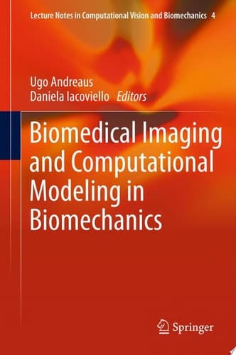 Biomedical Imaging and Computational Modeling in Biomechanics