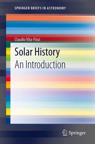 Solar History An Introduction