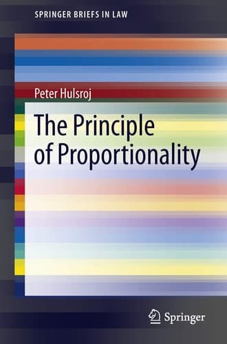 The Principle of Proportionality