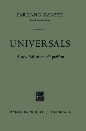 Universals A New Look at an Old Problem