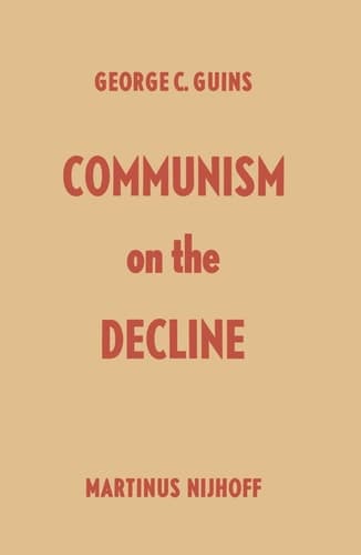 Communism on the Decline: The Failure of “Soviet Socialism” Incurable Evils Discredited System Symptoms of Demoralization The new Generation Formation ... Crisis―a Challenge to the Western World