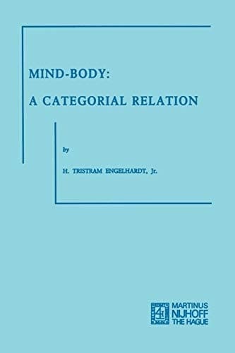 Mind-Body A Categorial Relation