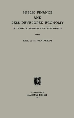 Public Finance and Less Developed Economy: With Special Reference to Latin America
