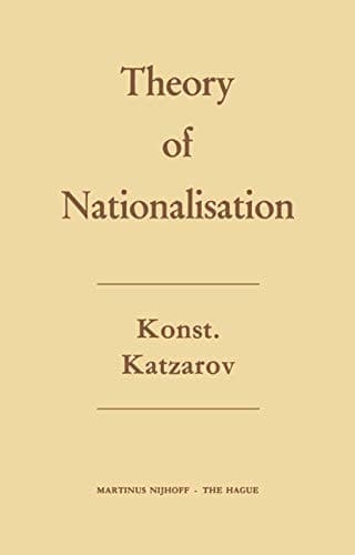 The Theory of Nationalisation