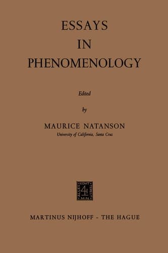 Essays in Phenomenology