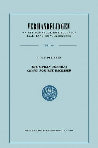 The Sa’dan Toradja Chant for the Deceased