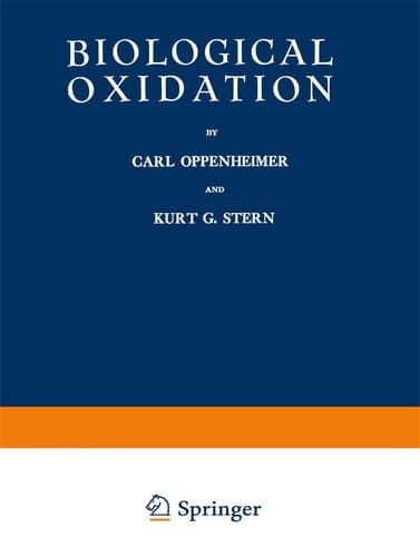 Biological Oxidation