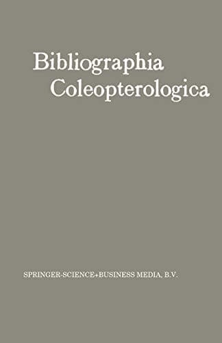 Bibliographia Coleopterologica