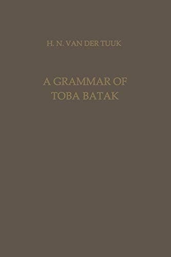 A Grammar of Toba Batak