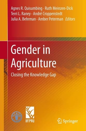 Gender in Agriculture Closing the Knowledge Gap