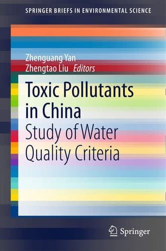 Toxic Pollutants in China Study of Water Quality Criteria