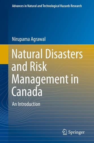 Natural Disasters and Risk Management in Canada An Introduction