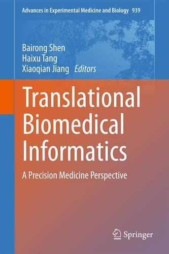 Translational Biomedical Informatics A Precision Medicine Perspective