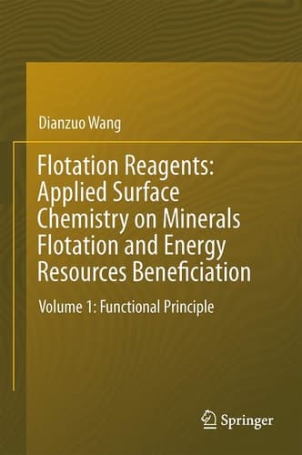 Flotation Reagents: Applied Surface Chemistry on Minerals Flotation and Energy Resources Beneficiation Volume 1: Functional Principle