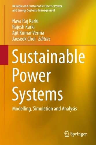 Sustainable Power Systems Modelling, Simulation and Analysis