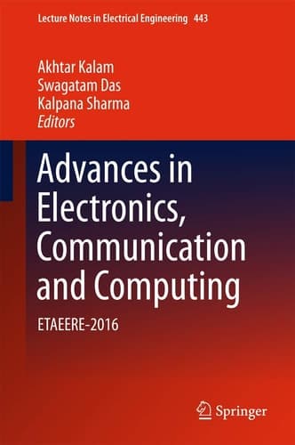 Advances in Electronics, Communication and Computing ETAEERE-2016