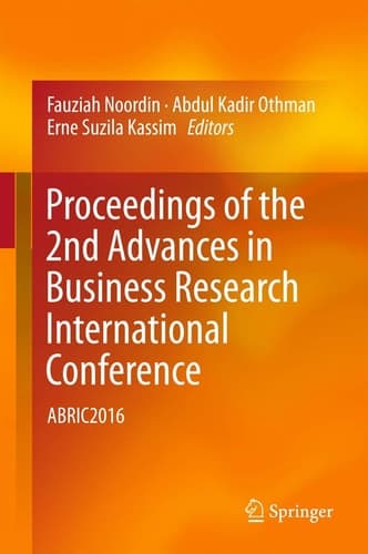 Proceedings of the 2nd Advances in Business Research International Conference ABRIC2016