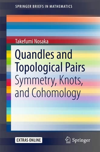 Quandles and Topological Pairs Symmetry, Knots, and Cohomology