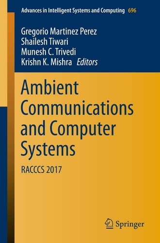 Ambient Communications and Computer Systems RACCCS 2017