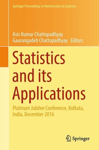 Statistics and its Applications Platinum Jubilee Conference, Kolkata, India, December 2016