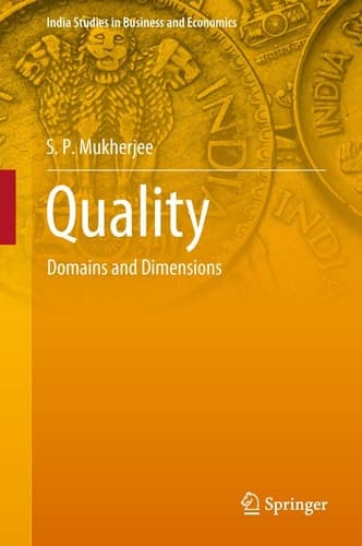 Quality Domains and Dimensions