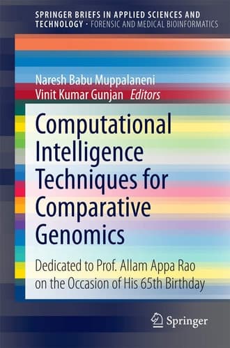 Computational Intelligence Techniques for Comparative Genomics Dedicated to Prof. Allam Appa Rao on the Occasion of His 65th Birthday